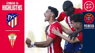 Resumen #PrimeraFederación | Club Atlético de Madrid "B" 3-1 Algeciras CF | Jornada 34, Grupo 2