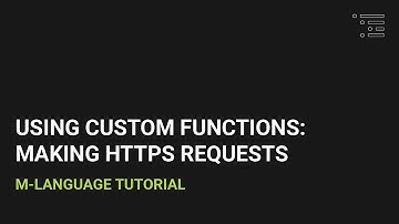 Using Custom Functions: Making HTTPS Requests