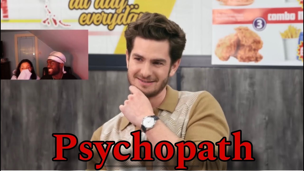 COUPLE REACTS TO ANDREW GARFIELD CHICKEN SHOP VIDEO