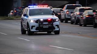 Harris County Precinct 4 Constable Units responding to a Warrant Service.