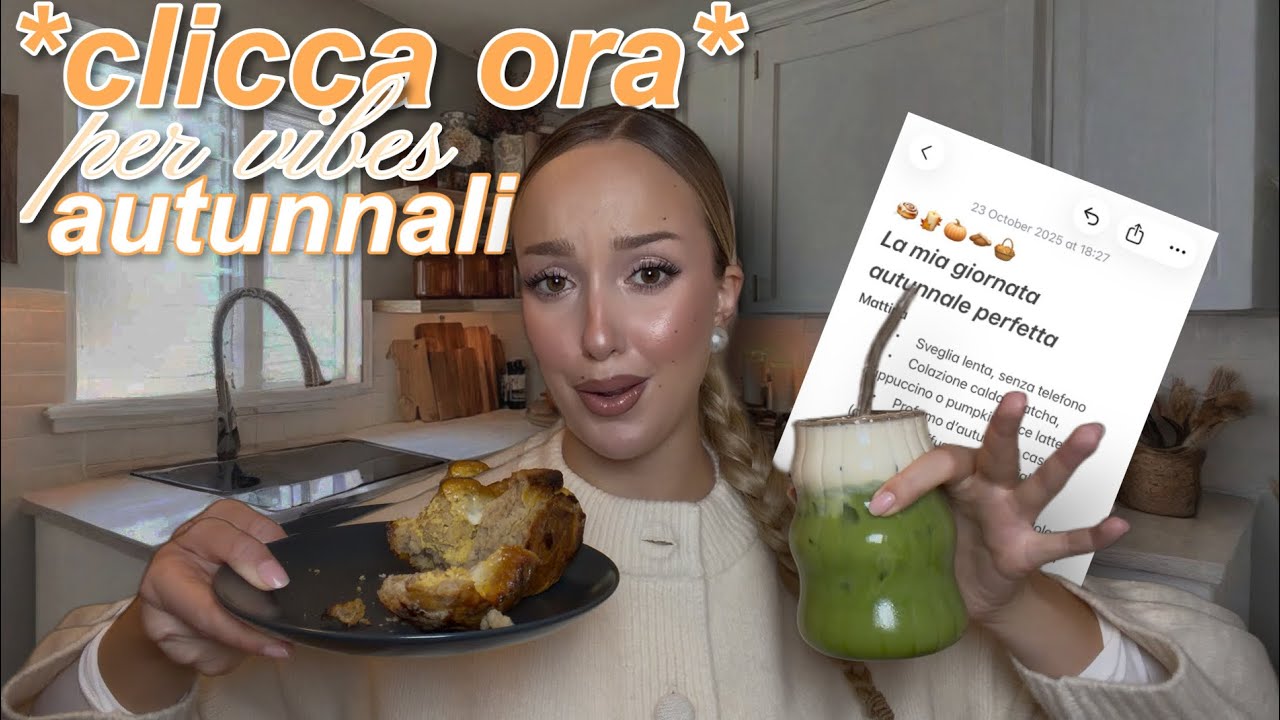 *TESTANDO LA TEORIA DELLA GIORNATA PERFETTA COSÌ TU NON DEVI* vlog autunnale 