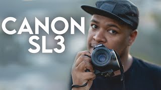 Review da Canon SL3 para VIDEO!