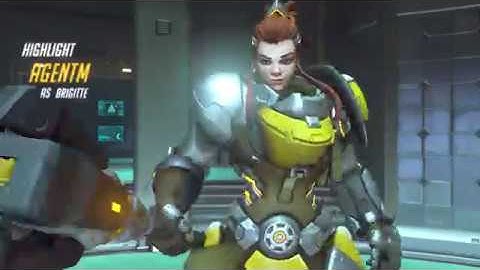 Overwatch Highlight (Brigitte): Kill That Damn Minigun - 20/03/18 22:37:48