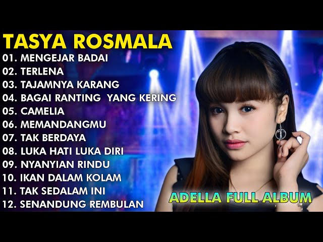 MENGEJAR BADAI, TERLENA, TAJAMNYA KARANG | TASYA ROSMALA FULL ALBUM ADELLA TERPOPULER 2024 class=