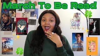 ALL OF THE BOOKS I WANT TO READ IN MARCH 2023! MARCH TBR 2023 🍀🤍✨