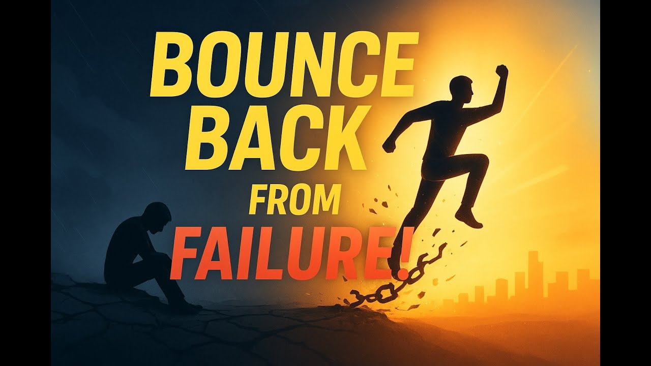 Bounce Back Stronger | Overcome Failure and Rise Again – Motivational Speech