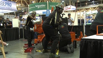 At the Godwin Pump Maintenance Event for Ops Challenge, WEFTEC 2014