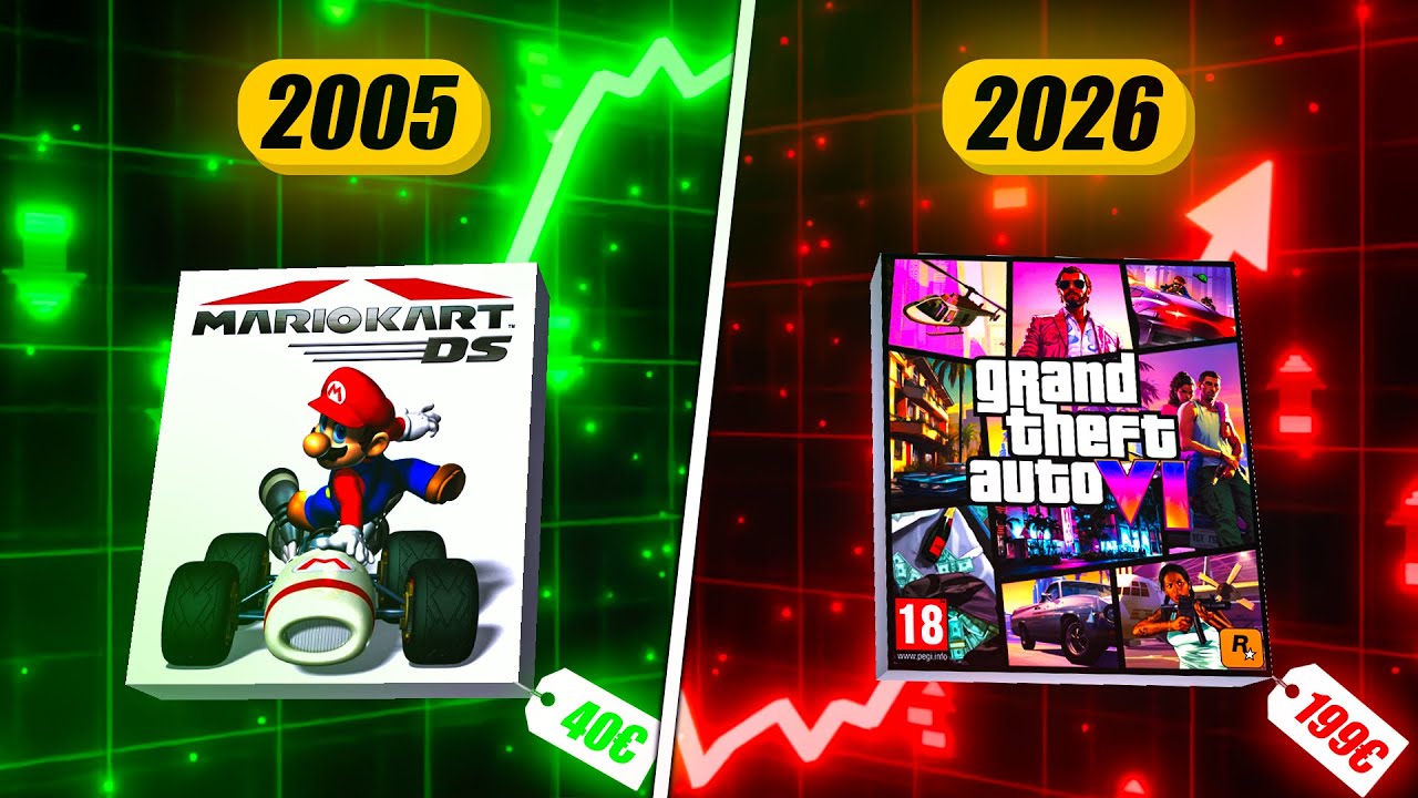 Des jeux Switch 2 à 80 euros c’est… logique ? - Pourquoi les jeux-vidéo sont devenus trop chers 