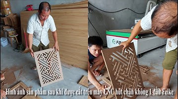 Máy cắt quảng cáo cnc 1 đầu - FEIKE 0963 146 366