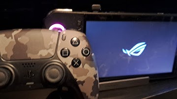 how to connect a PS5 dualsense controller to ROG ALLY X to play XBOX GAMES!