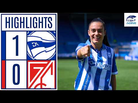 DEPORTIVO ALAVÉS 1 - 0 GRANADA | RESUMEN LIGA F MOEVE