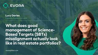 What does good management of SBTs misalignment actually look like in real estate portfolios?