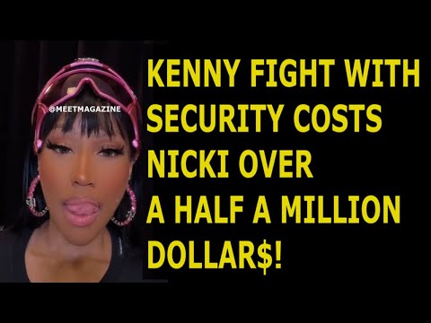 Nicki Minaj LOST LAWSUIT! Must pay $500,000 over brawl with security guard in Germany!