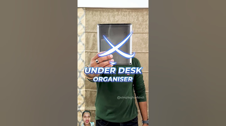 Best Home Gadget - Under-Table Drawer ✨✨#viral #gadgets #shorts #india #organizer