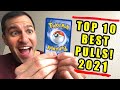 *FINALLY!* My Top 10 BEST Pokemon Cards Pulls (2021)
