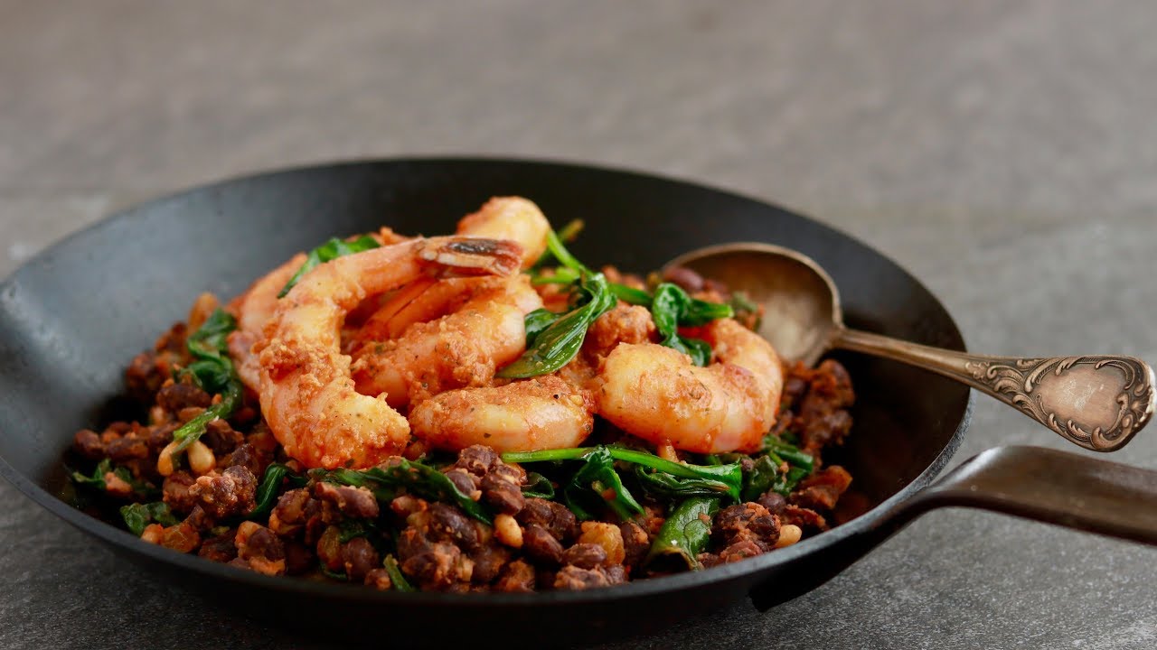 Sous-Vide Shrimp with Romesco (Sous-vide series, Ep. 5)