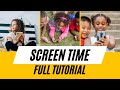 How To Setup Screen Time Parental Controls For Kids iPhone or iPad - Full Guide