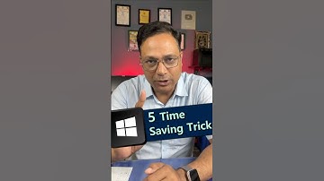🔥🔥Win Key 5 time saving tricks 💥Most useful windows trick #shorts #ytviral #computer #windows