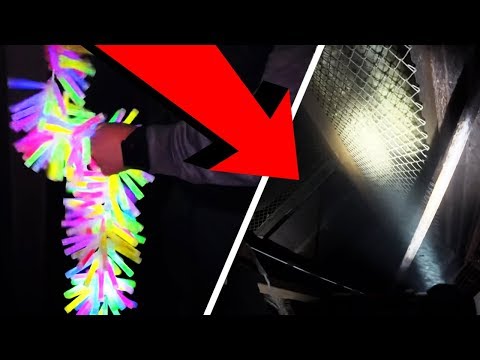 Can 500 Glow Sticks Light Up A Mine Shaft?