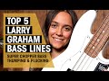 Capture de la vidéo Top 5 Larry Graham Bass Lines | Graham Central Station & Hidden Bonus Track | Thomann