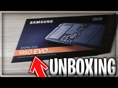 UNBOXING / INSTALLATION & TEST SAMSUNG SSD M.2 960 EVO