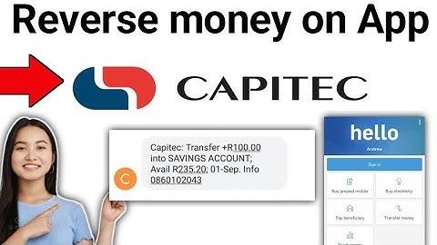 Hoe u geld kunt omkeren in de Capitec-app - Volledige gids (2024)