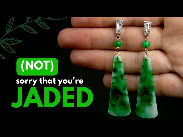 Buy Green Jade Earrings Online In India  Etsy India