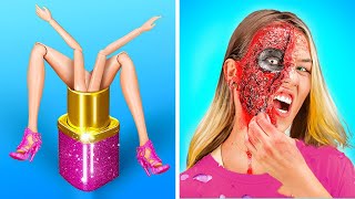 Nooo! Barbie Is a Monster? 😱 *Scary Makeover Transformation For Cute Doll*