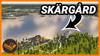 Over the water, new town! Skärgård (Part 46)