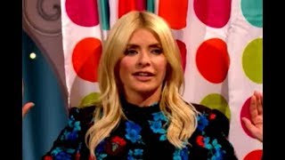 Holly Willoughby lifts up skirt to expose bare bum cheeks in X-rated clip