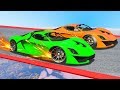 MILE HIGH 350MPH TYRE POP BATTLE! (GTA 5 Funny Moments)