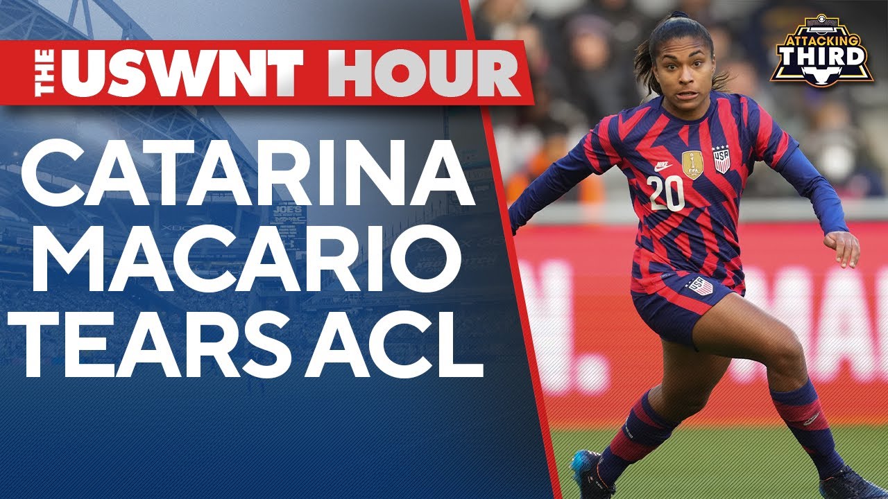 How The Uswnt Looks Different For World Cup Qualifiers Without Catarina Macario I Attacking Third Youtube