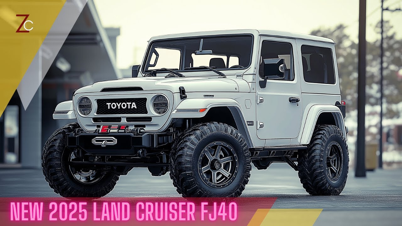 New 2025 Toyota Land Cruiser FJ40 "Back To Dominate" YouTube