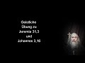 Geistliche Übung Zu Jeremia 31 3 Und Johannes 3 16