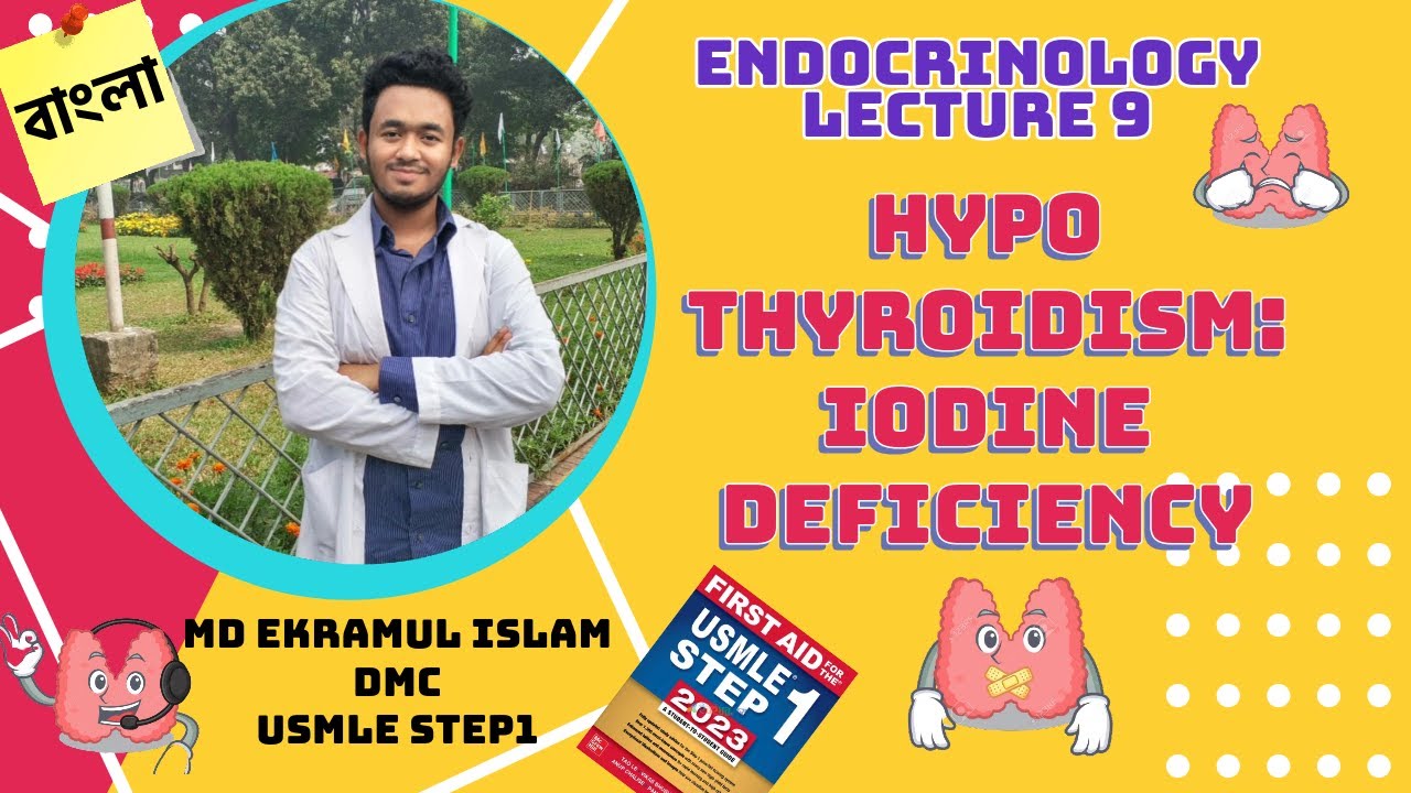 Iodine Deficiency Hypothyroidism Goitrogens Hypothyroidism YouTube