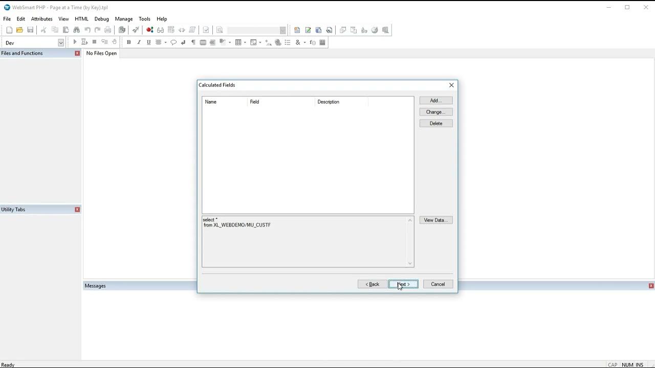 WebSmart - Getting Started: 5 - The 'New Program' Wizard - YouTube
