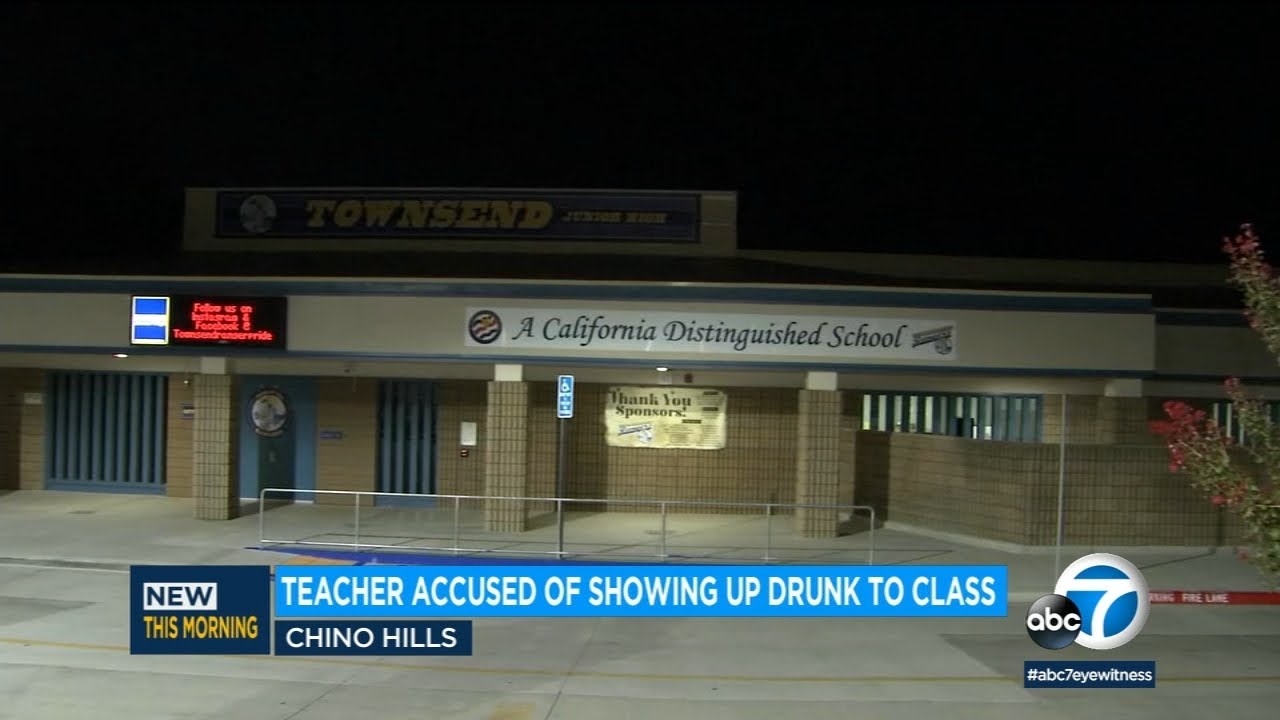 Teacher at junior high school in Chino Hills accused of showing up to