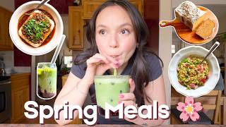 A Week Of Nourishing Spring Meals | 5 Days Of Realistic Eating 🌸