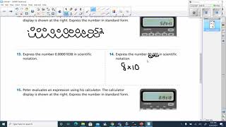 hw video for Adv 7th grade math lesson 1 9; understanding scientific notation