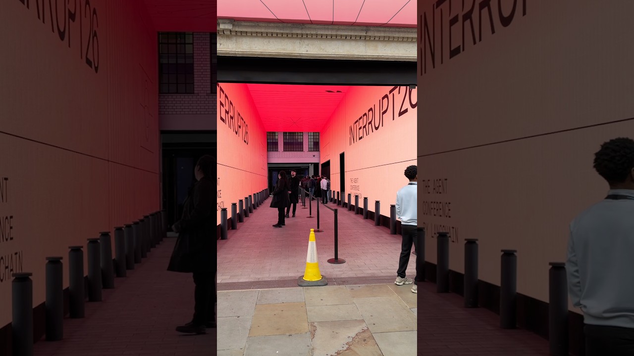 POV: You’re arriving at Interrupt London, The Agent Conference by LangChain.