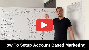 How To Setup Account Based Marketing ( ABM )