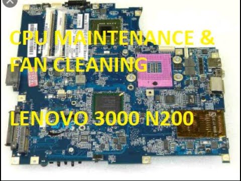 Maintenance : Lenovo 3000 N200 2020 ( CPU and FAN Cleaning )