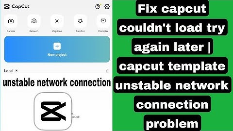 🔴Fix capcut couldn