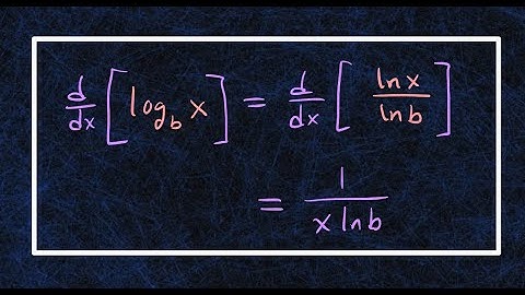 Differentiating Logarithms with arbitrary base