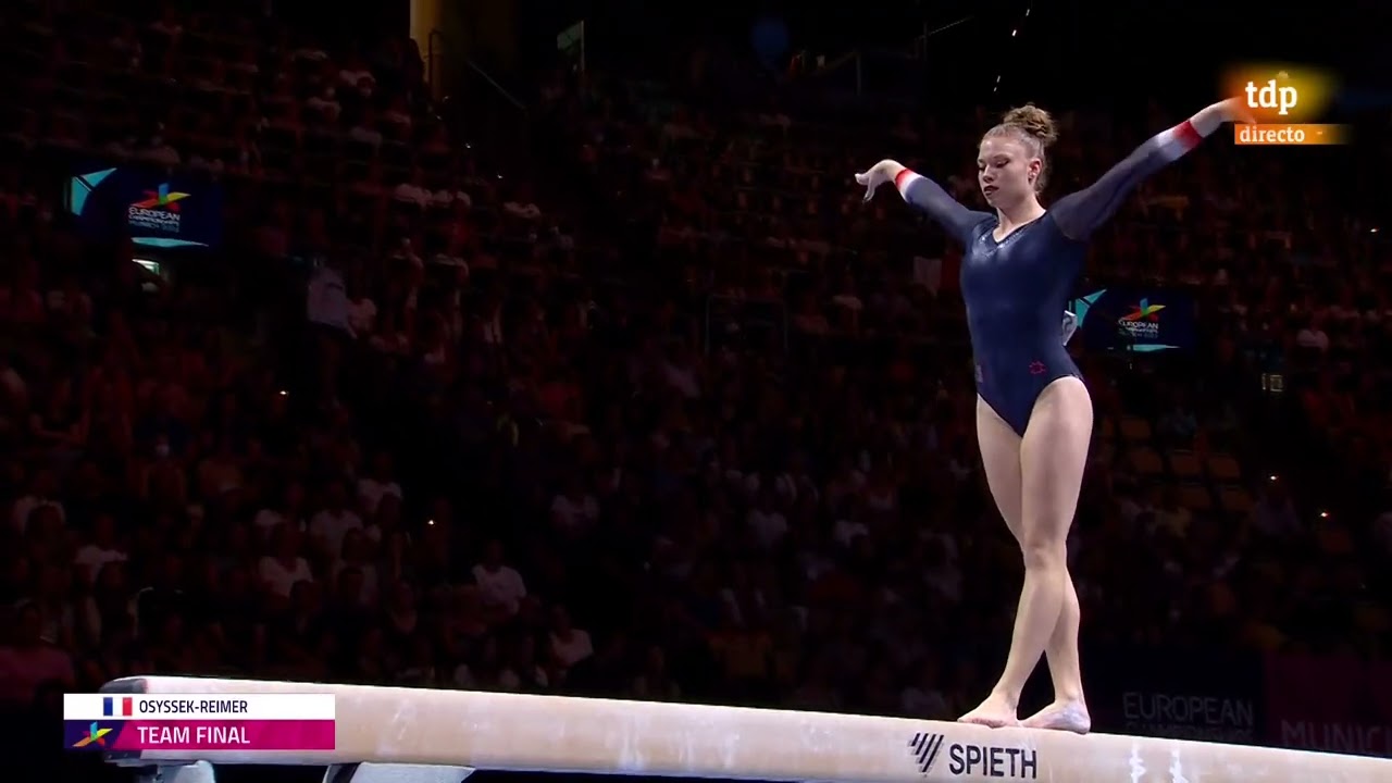 Morgane Osyssek Reimer. 2022 European Championships. TF. BB