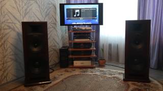 ForaSound B3A @tweeter passive amp.Noosfera Lab &woofer, mid-range speake activer@ NEM @Arkhipо́vsky