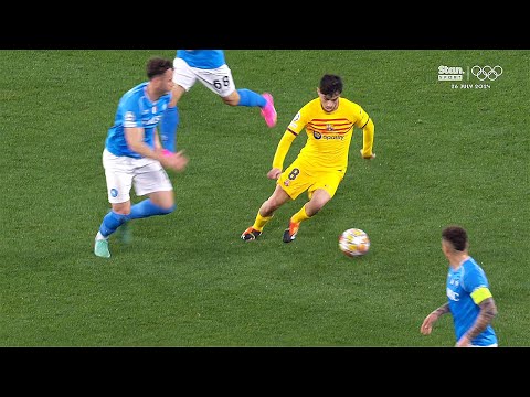 Pedri vs Napoli