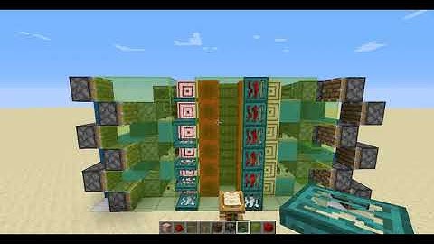 Dueling Tree: A Target Block Minigame, Demonstration and Tutorial [Minecraft 1.16.1]