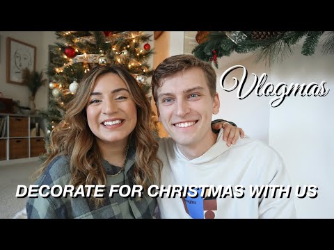 VLOGMAS DECORATE FOR CHRISTMAS WITH US | Apartment in Silicon Valley - Day 2