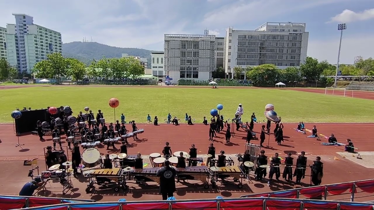 วงโยธวาทิต หาดใหญ่วิทยาลัย พิธีเปิดสนามกีฬาตรีจักรเกมส์ 2567